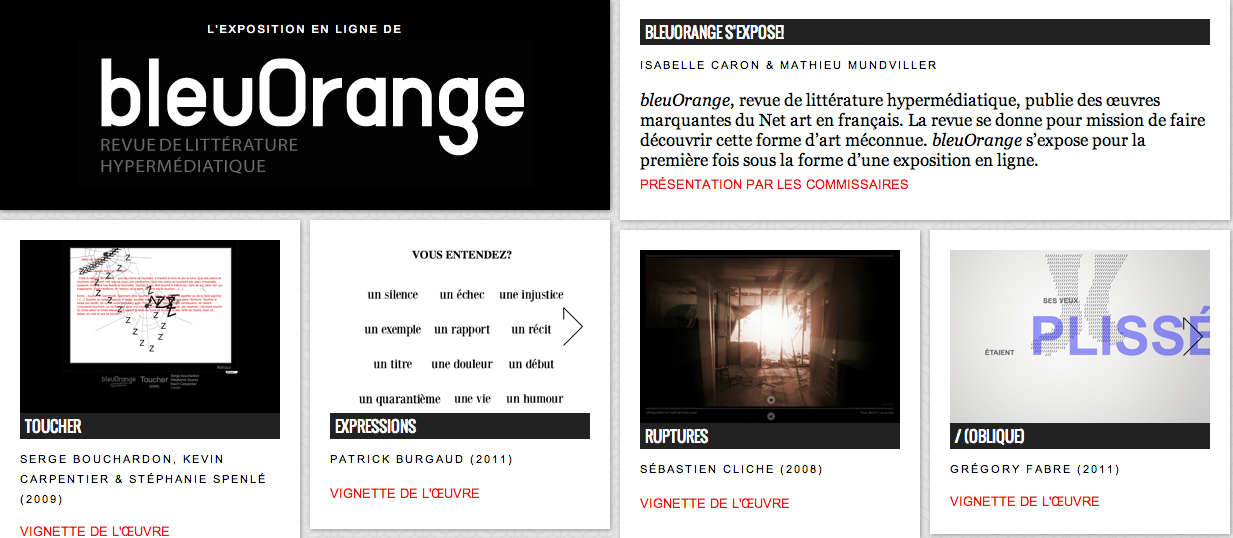 Exposition SPEEDSHOW de bleuOrange