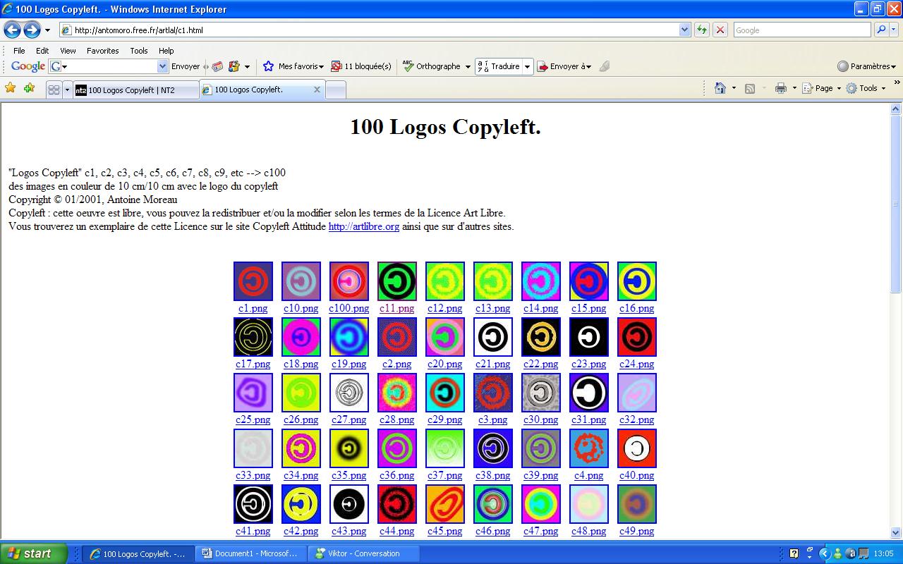 100 Logos Copyleft