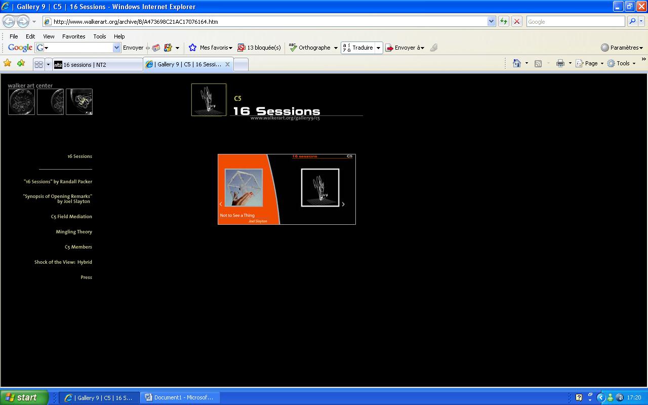 16 sessions