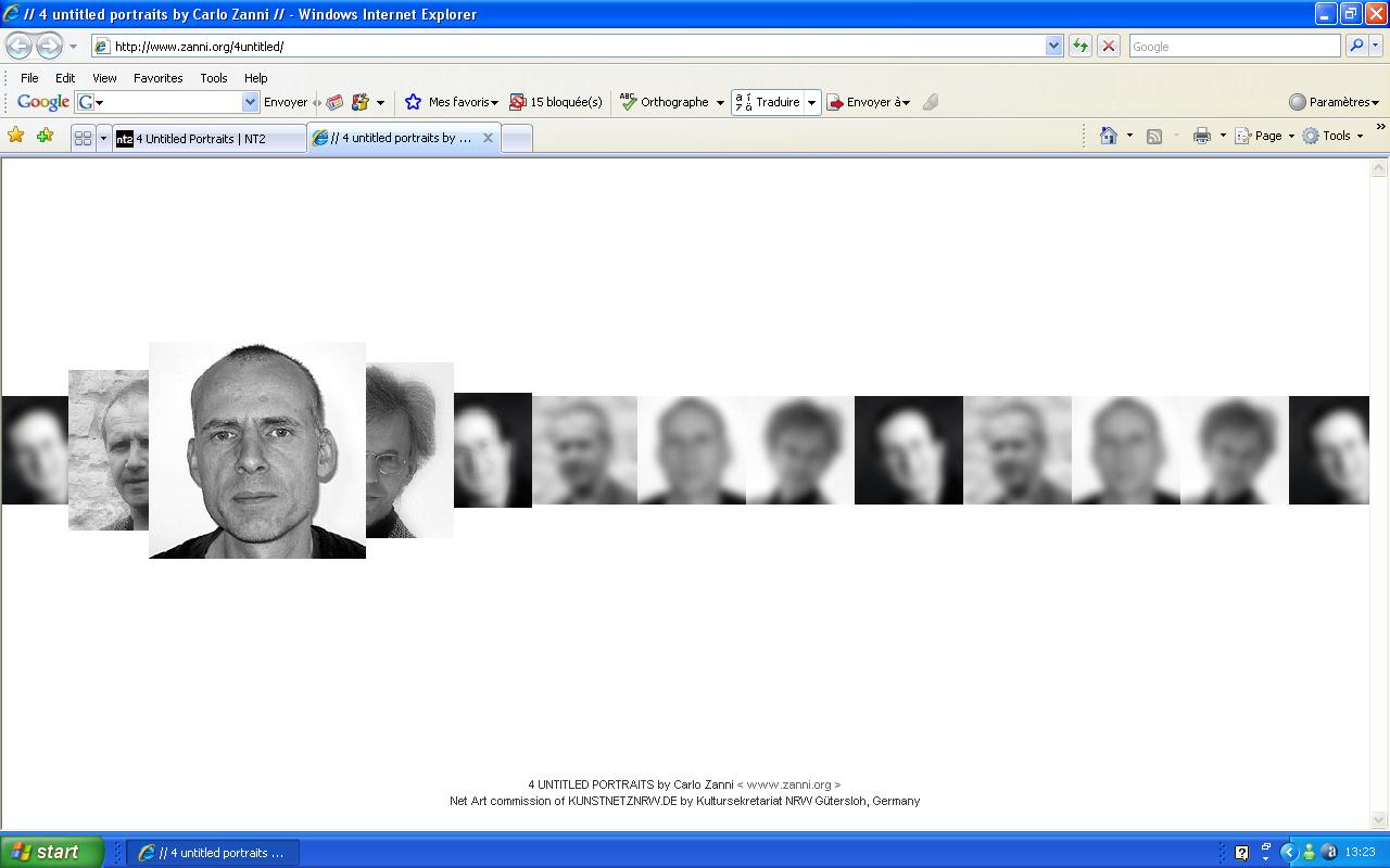 4 Untitled Portraits