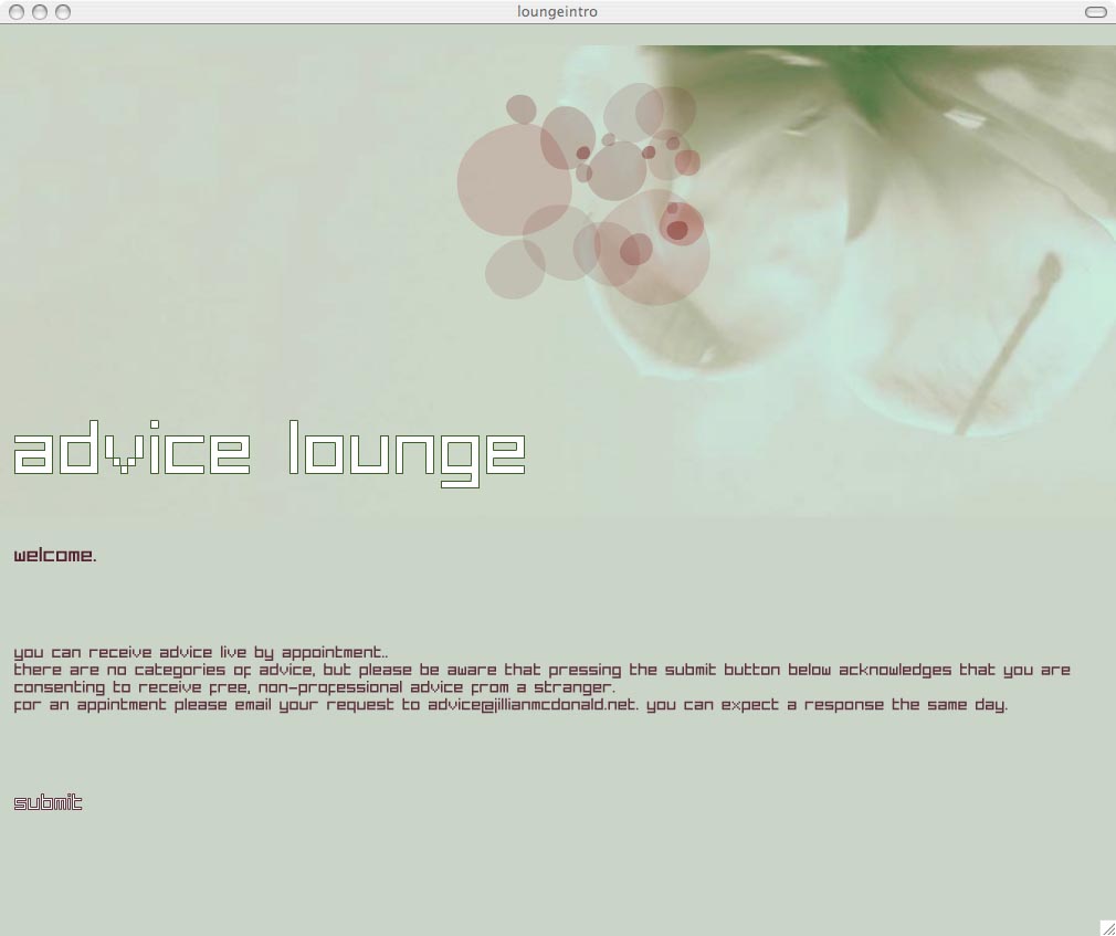 Advice Lounge