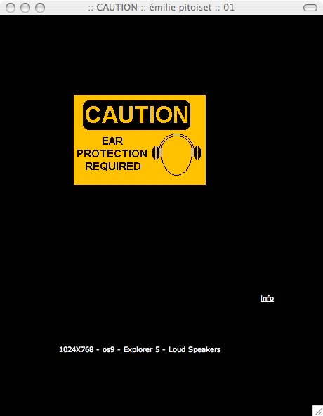 Caution