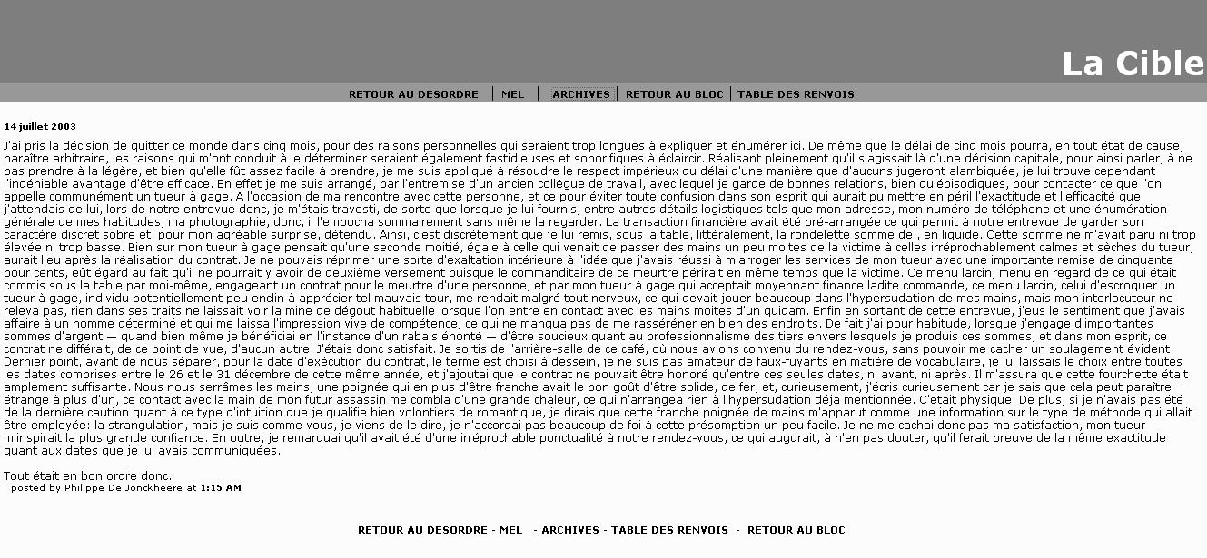 La cible