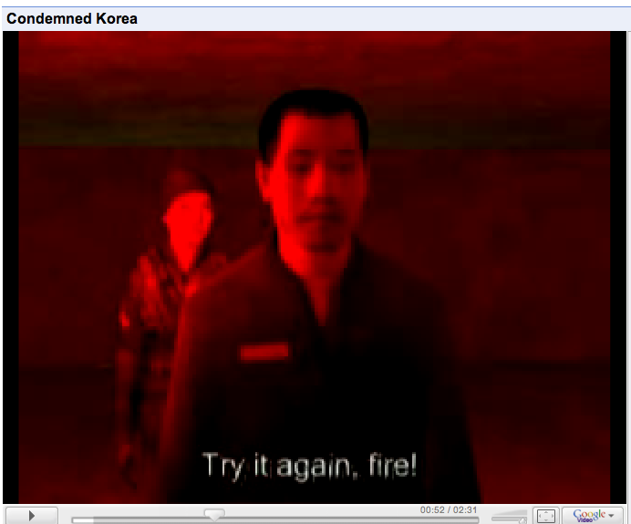 Condemned Korea