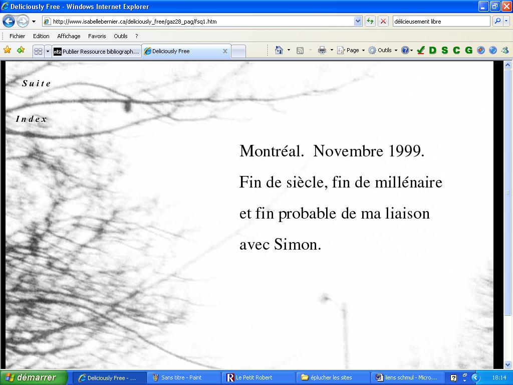 Délicieusement libre