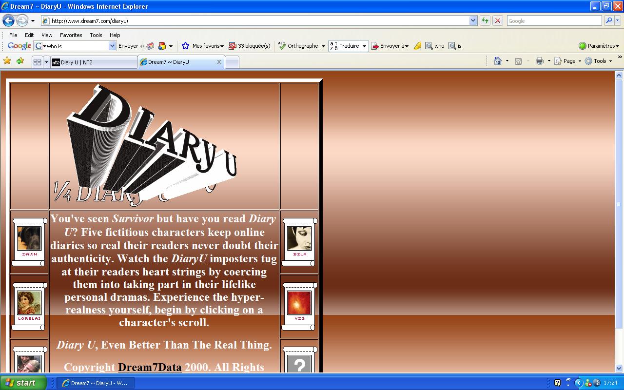 Diary U