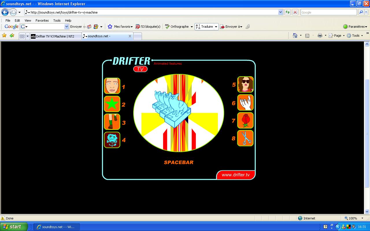 Drifter TV VJ Machine