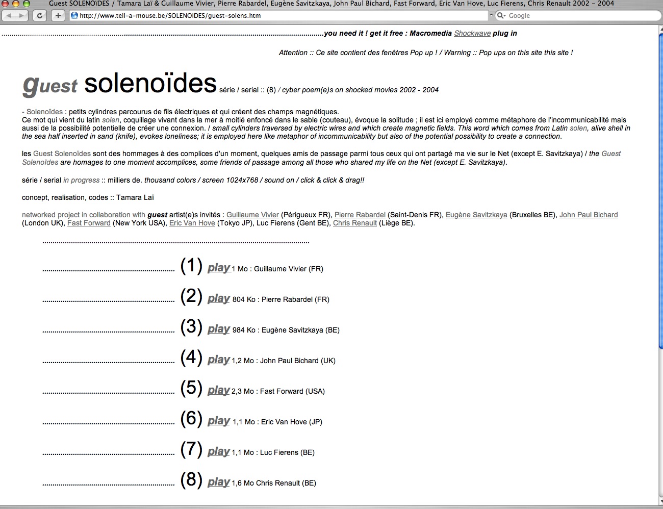 Guest Solenoïdes