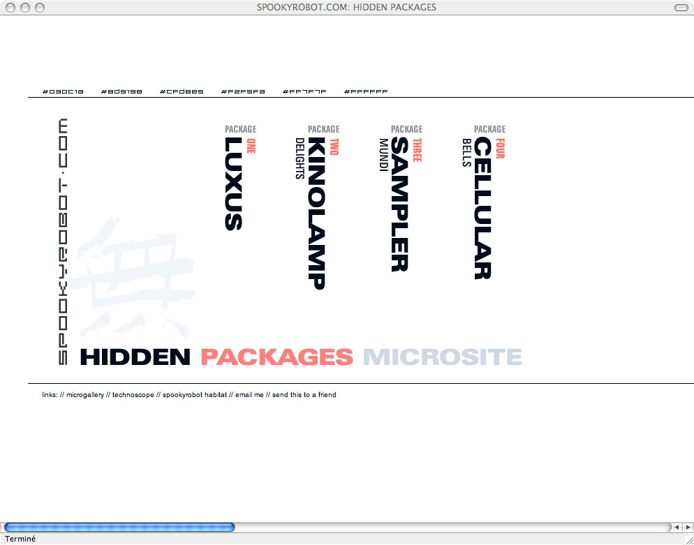 Hidden Packages