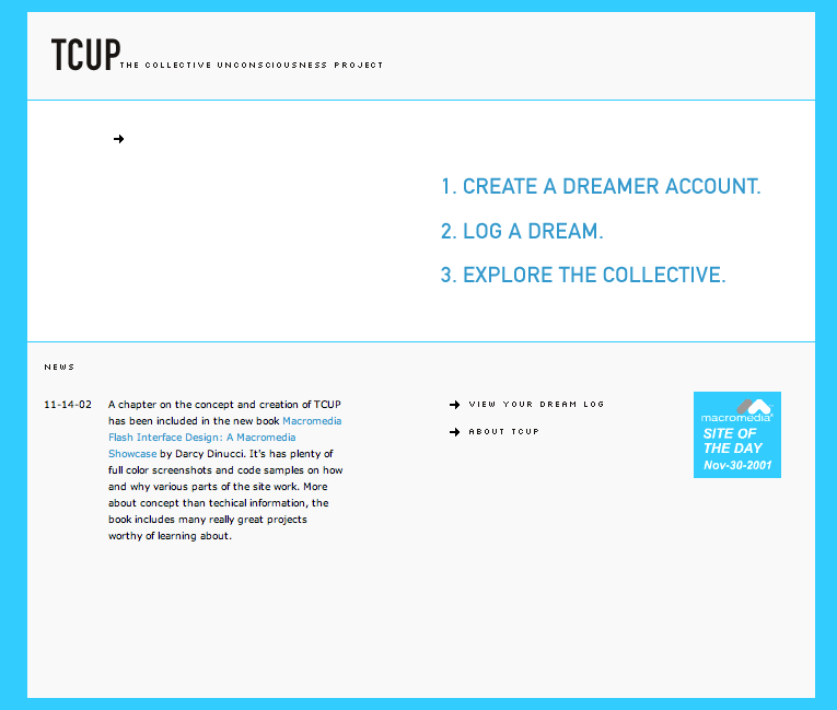 TCUP: The collective unconsciousness project
