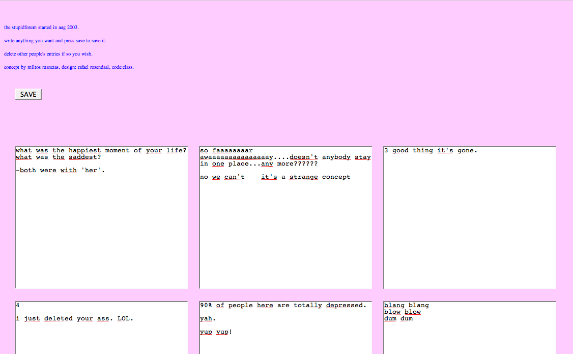 Stupid Forum