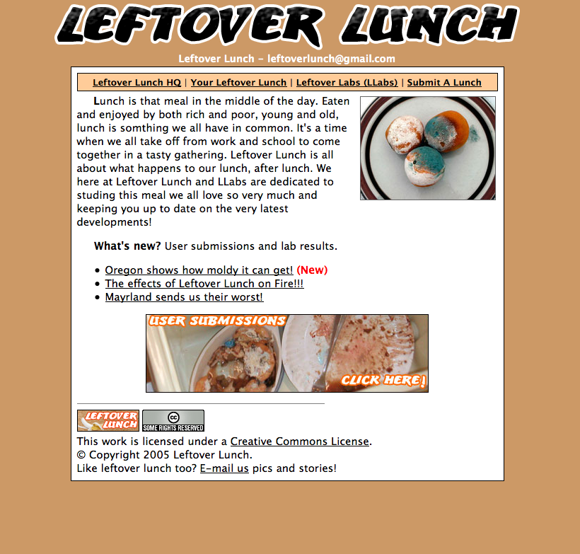 Leftover Lunch