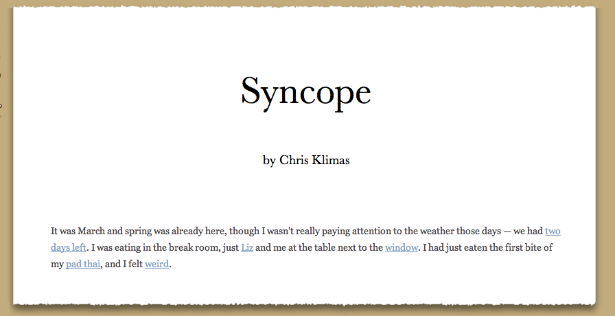 Syncope