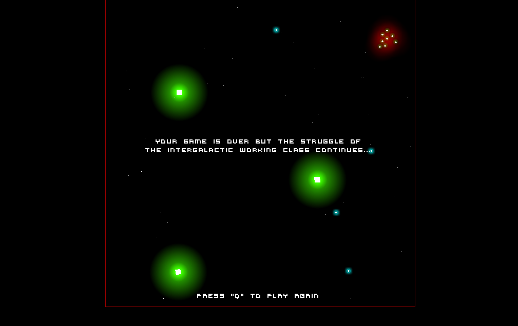 Kosmosis – a communist space shooter