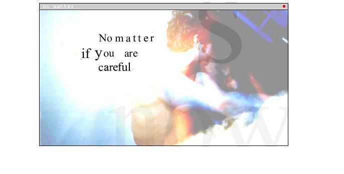 No matter