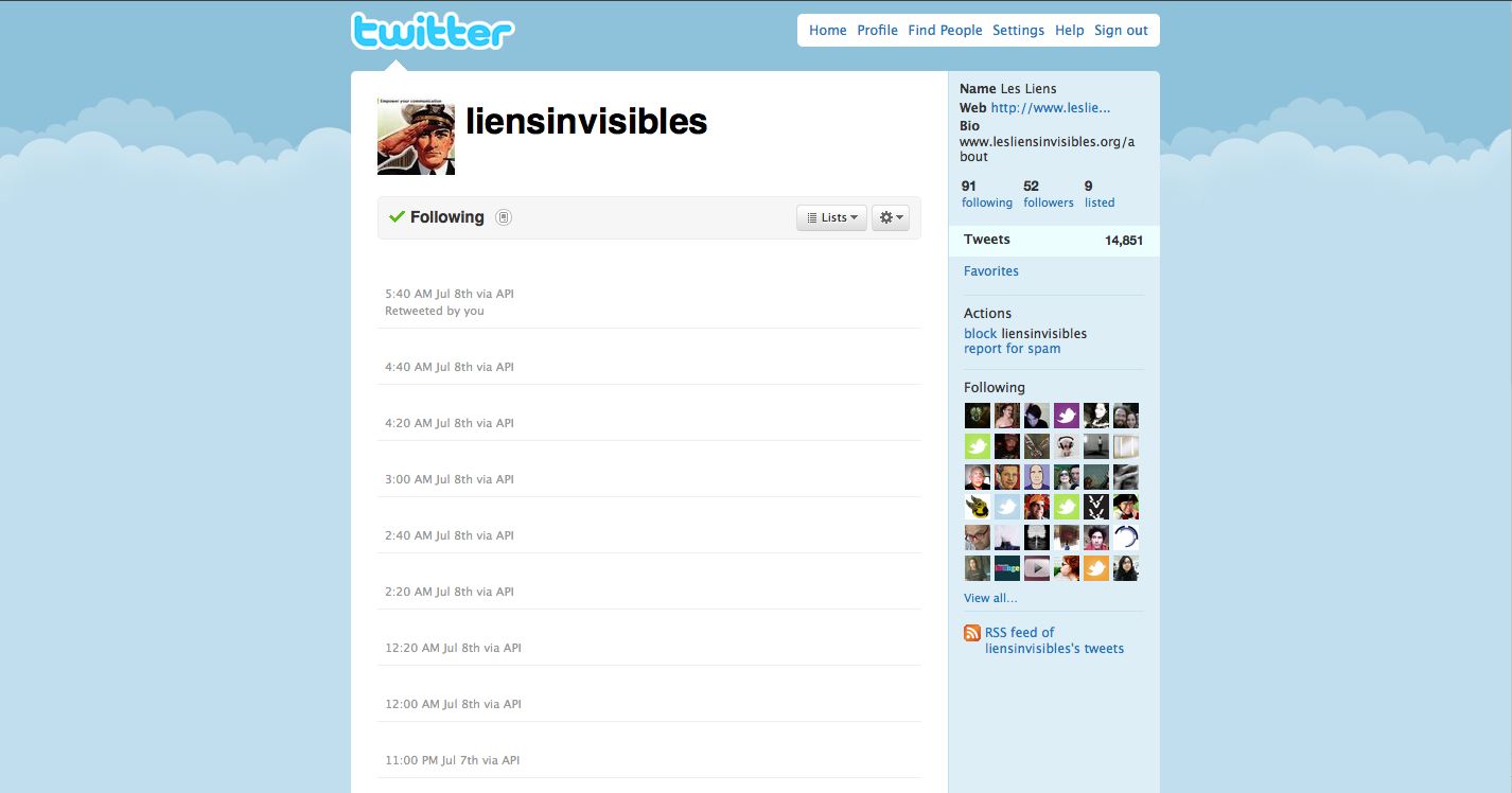 Silence is golden – A twitter perpetual intervention