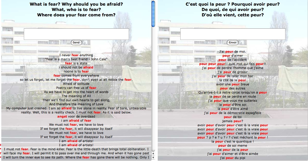 Peurs Fears