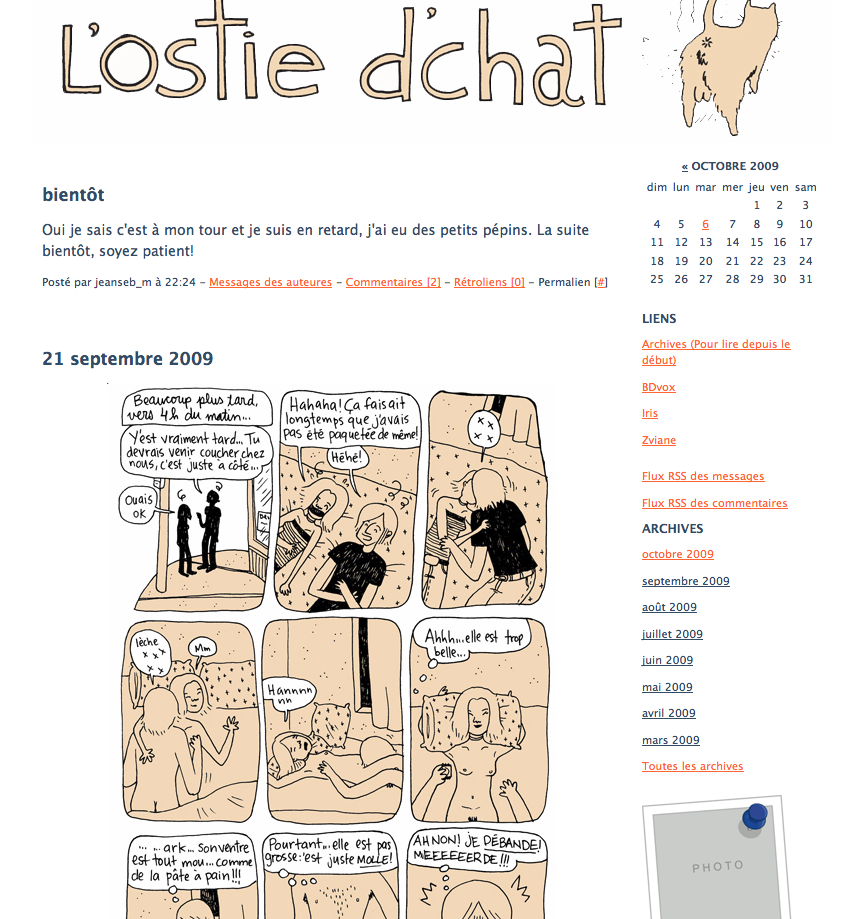 L’ostie d’chat