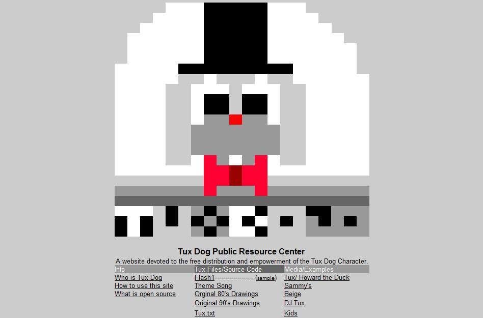 Tux Dog