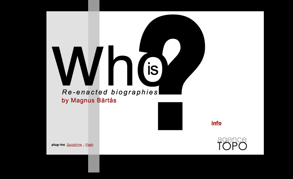 Who is…?