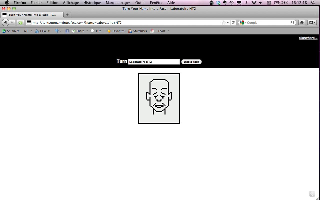 Turn Your Name Into a Face