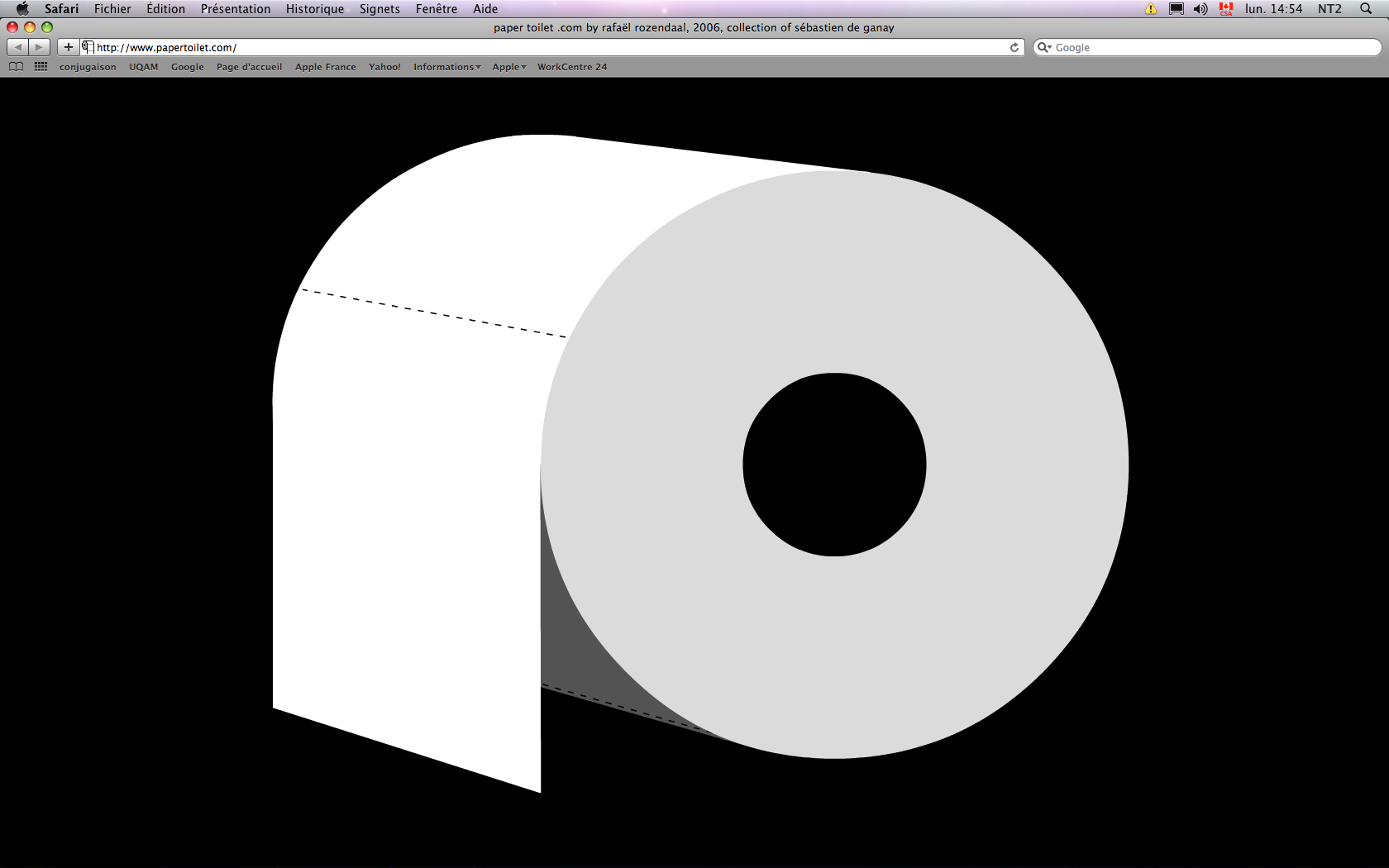 Paper toilet