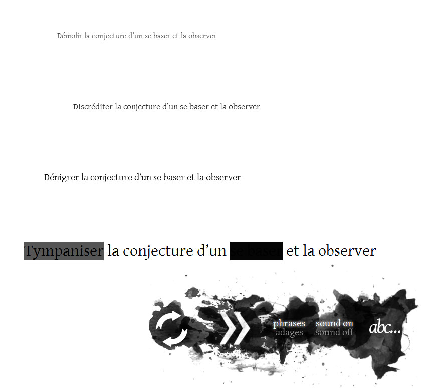 changerTout