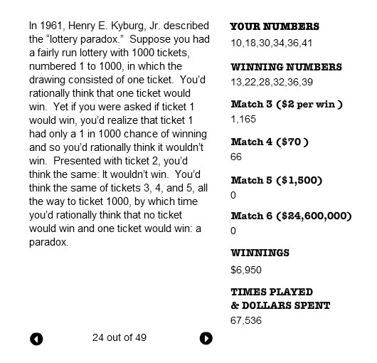 Losing the Lottery
