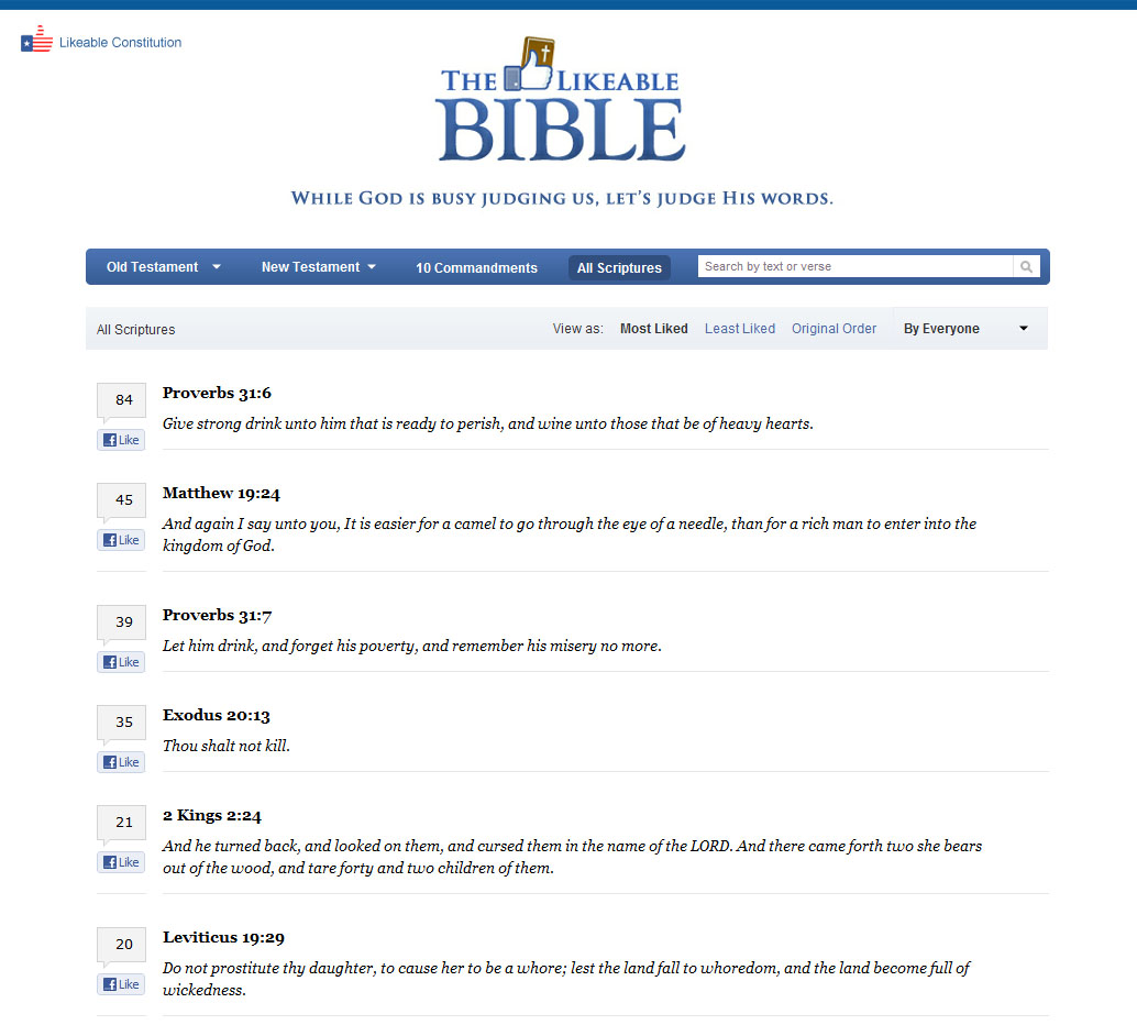The Likeable Bible