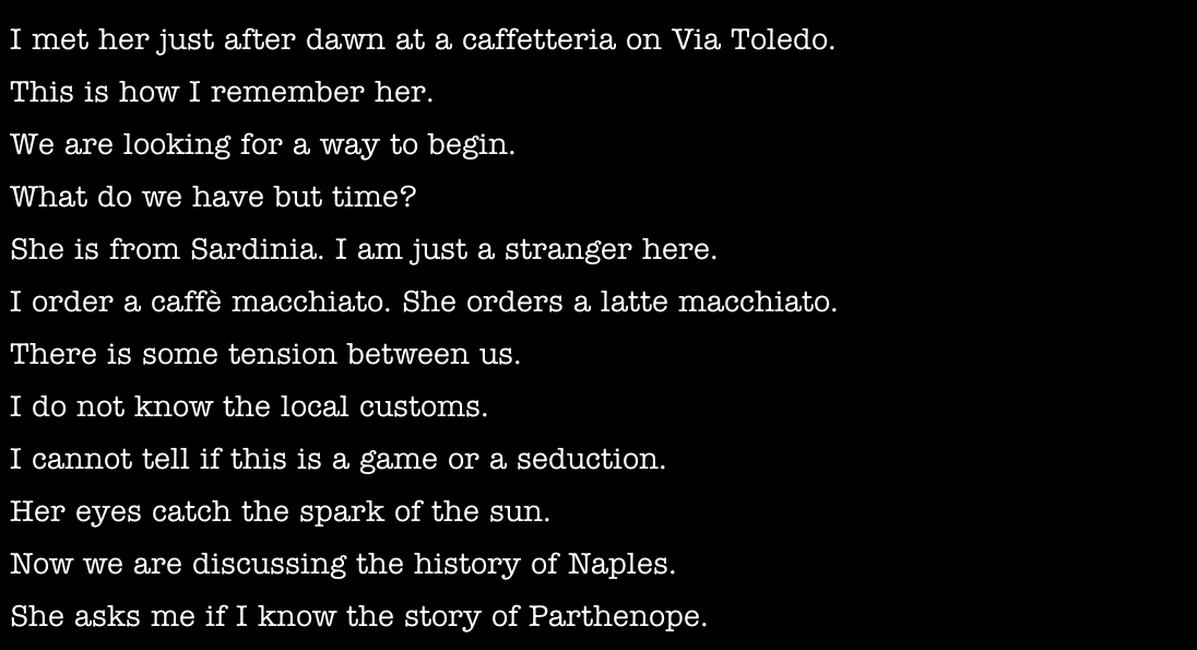 After Parthenope