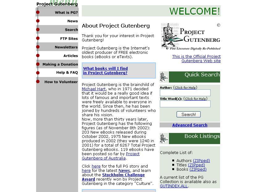 Project Gutenberg