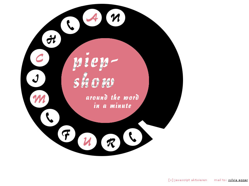 piep-show – around the world in a minute