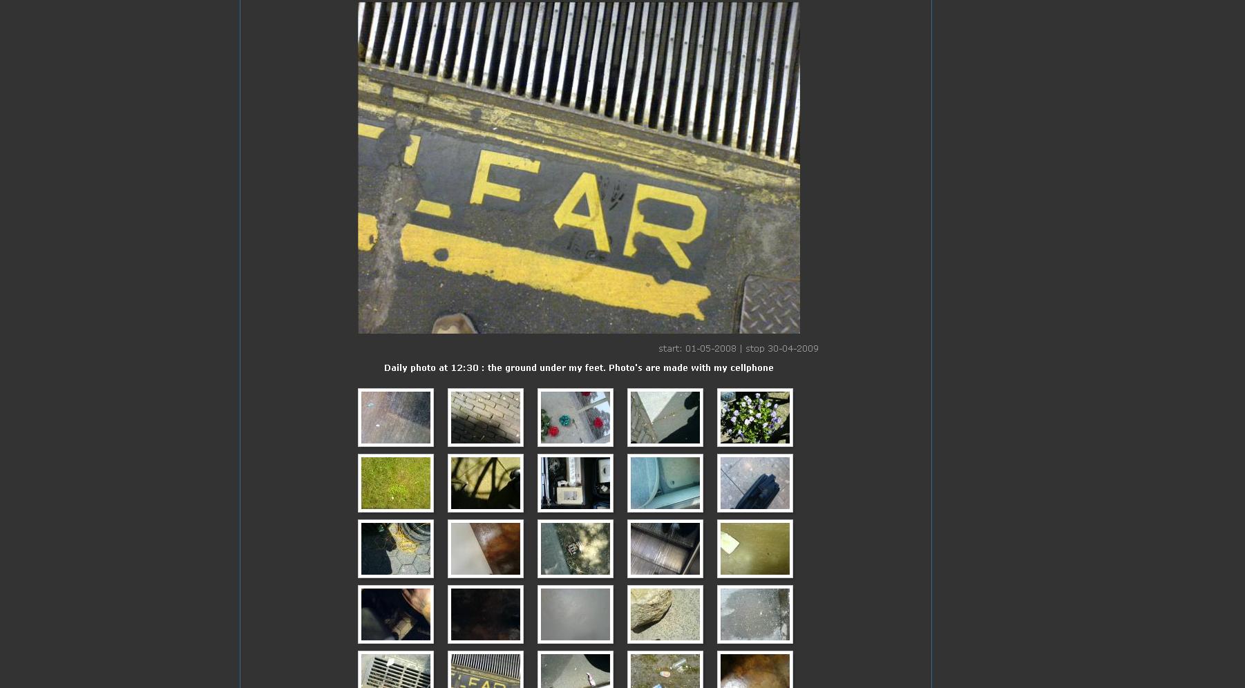 A polyphonic chronicle and other (net)art projects