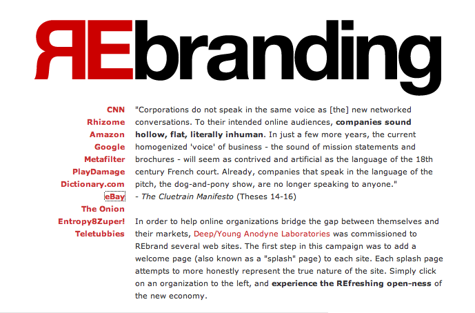 Rebranding