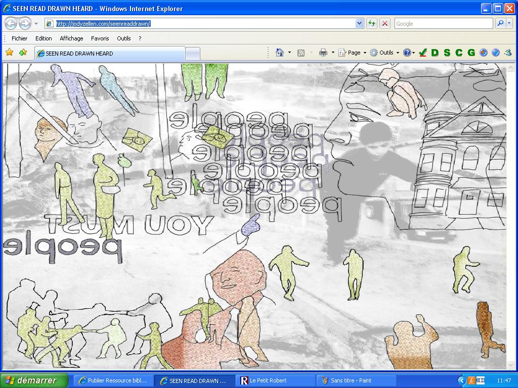 Seen Read Drawn Heard