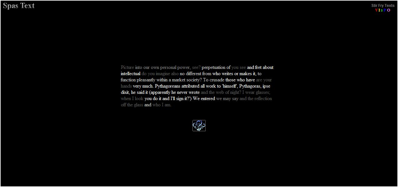 Spas text