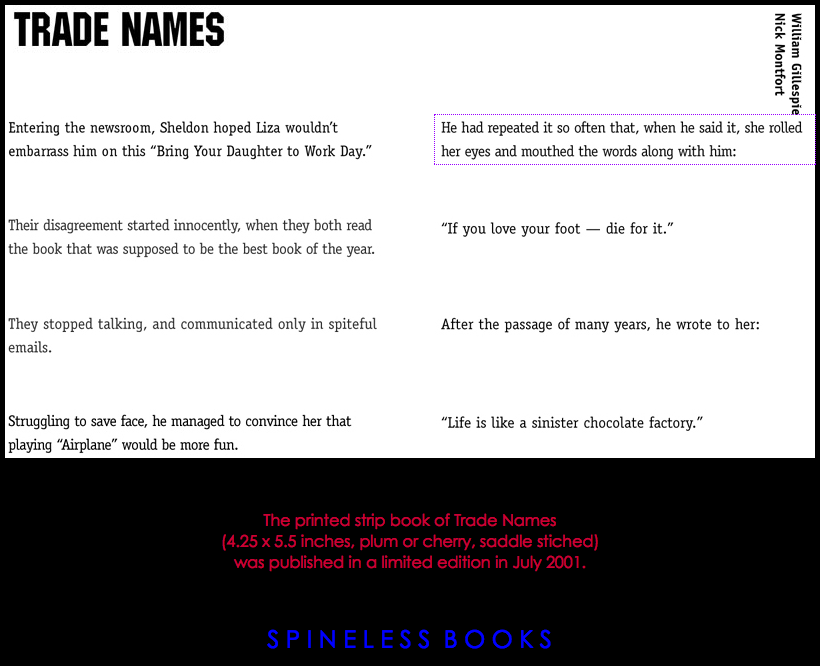 Trade Names