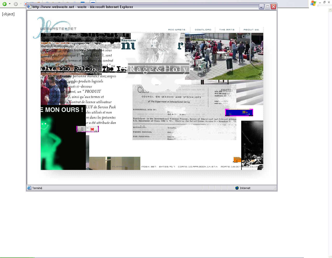 WebWaste