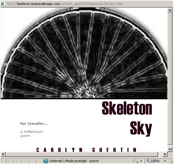 Skeleton Sky: A Millenium Poem (capture d’écran #1)