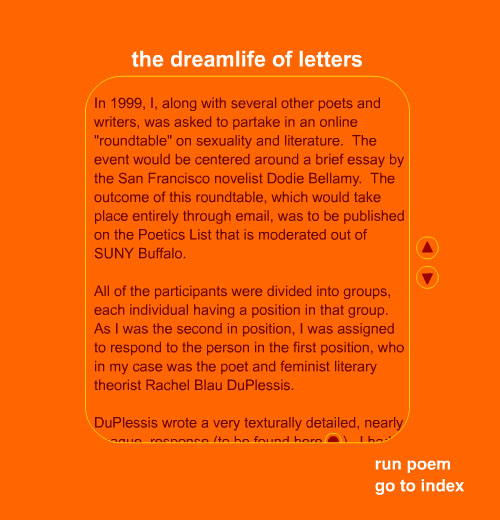 The Dreamlife of Letters (capture d’écran #1)