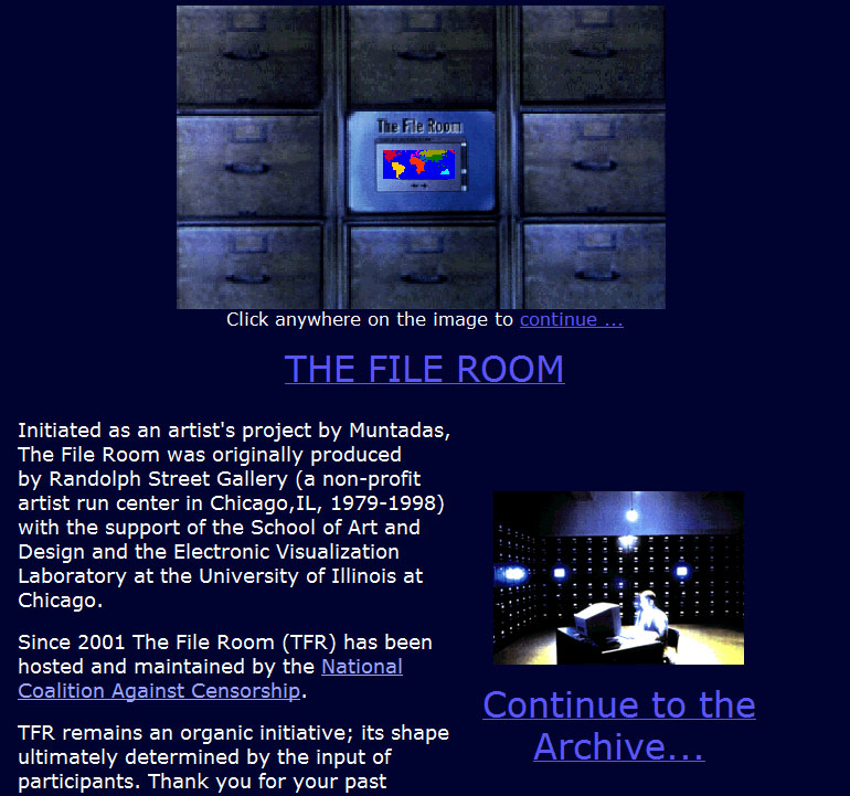 The File Room (capture d’écran #1)
