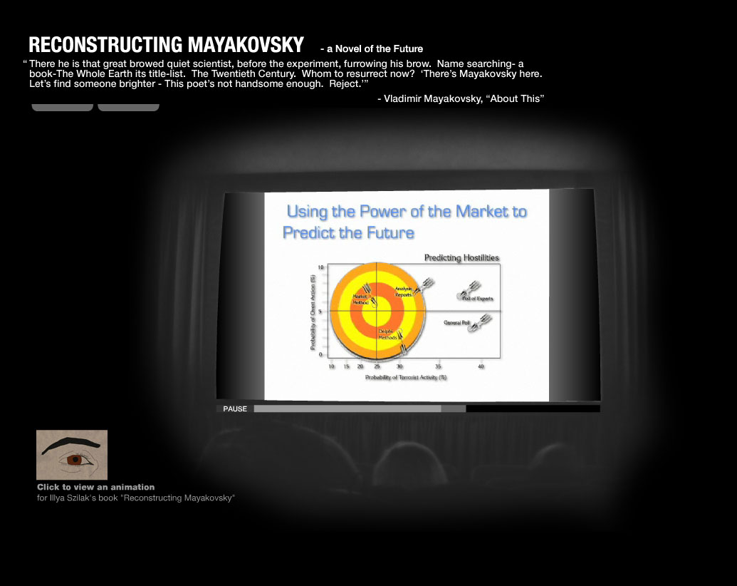 Reconstructing Mayakovsky (capture d’écran #1)