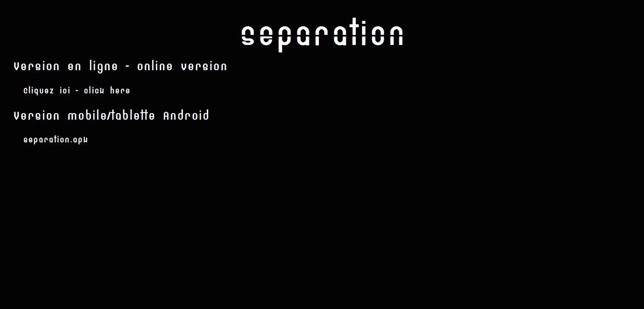 Séparation