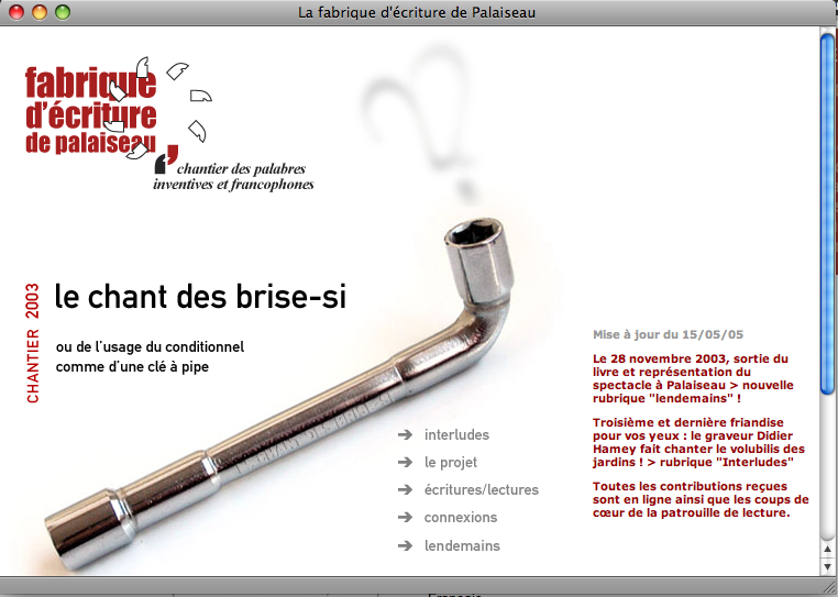 Fabrique d’écriture de Palaiseau